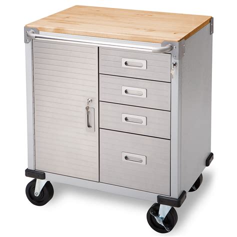 rolling steel storage cabinet accessories|rolling cabinet with drawers 28x18x18.